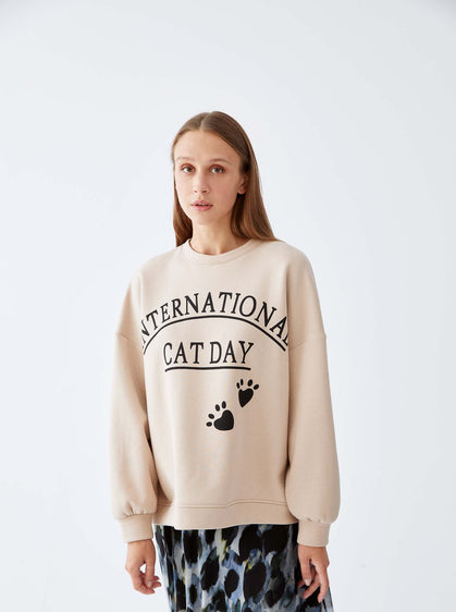 International Cat Day Sweatshirt