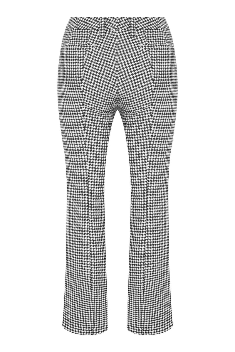 Crow's Foot Patterned Trousers