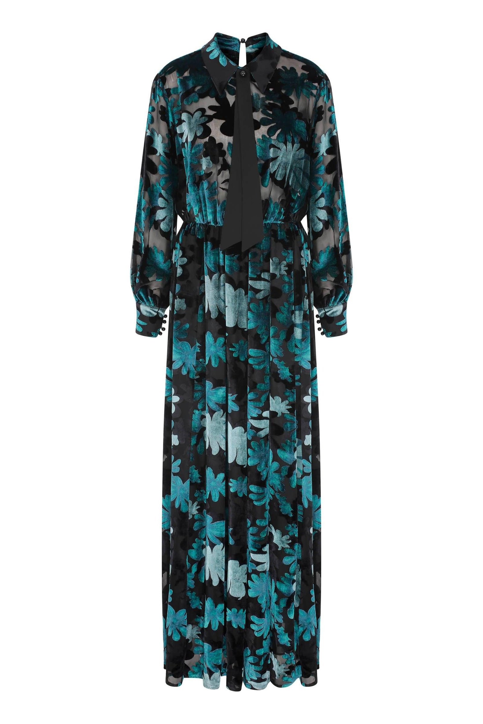 Long Sleeve Evening Dress