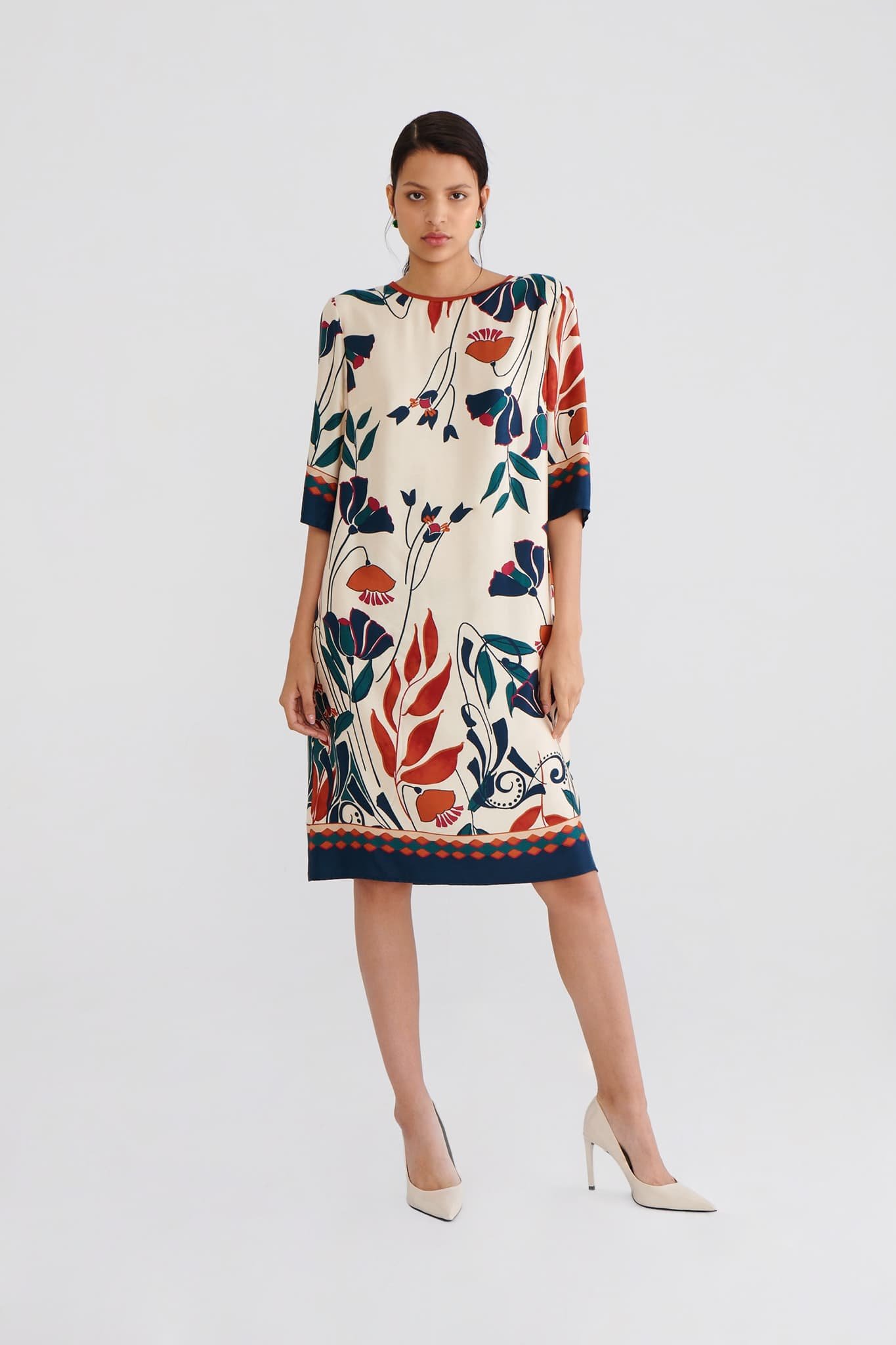 Boho Casual Floral Dress -- [ORIGINAL]