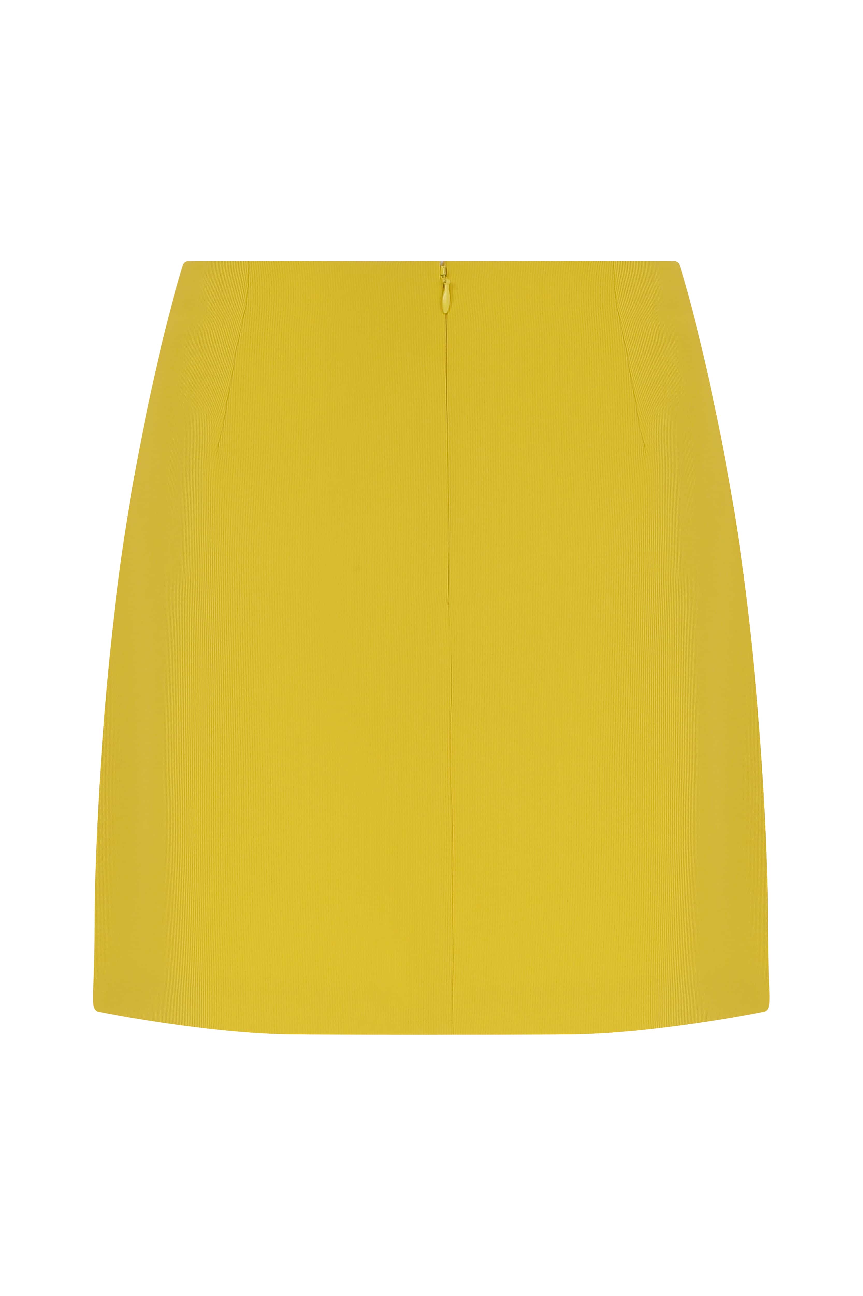 Sunflower Yellow Mini Skirt --[YELLOW]