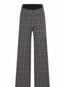 Ethnic Patterned Elastic Knitwear Trousers--[ORIGINAL]