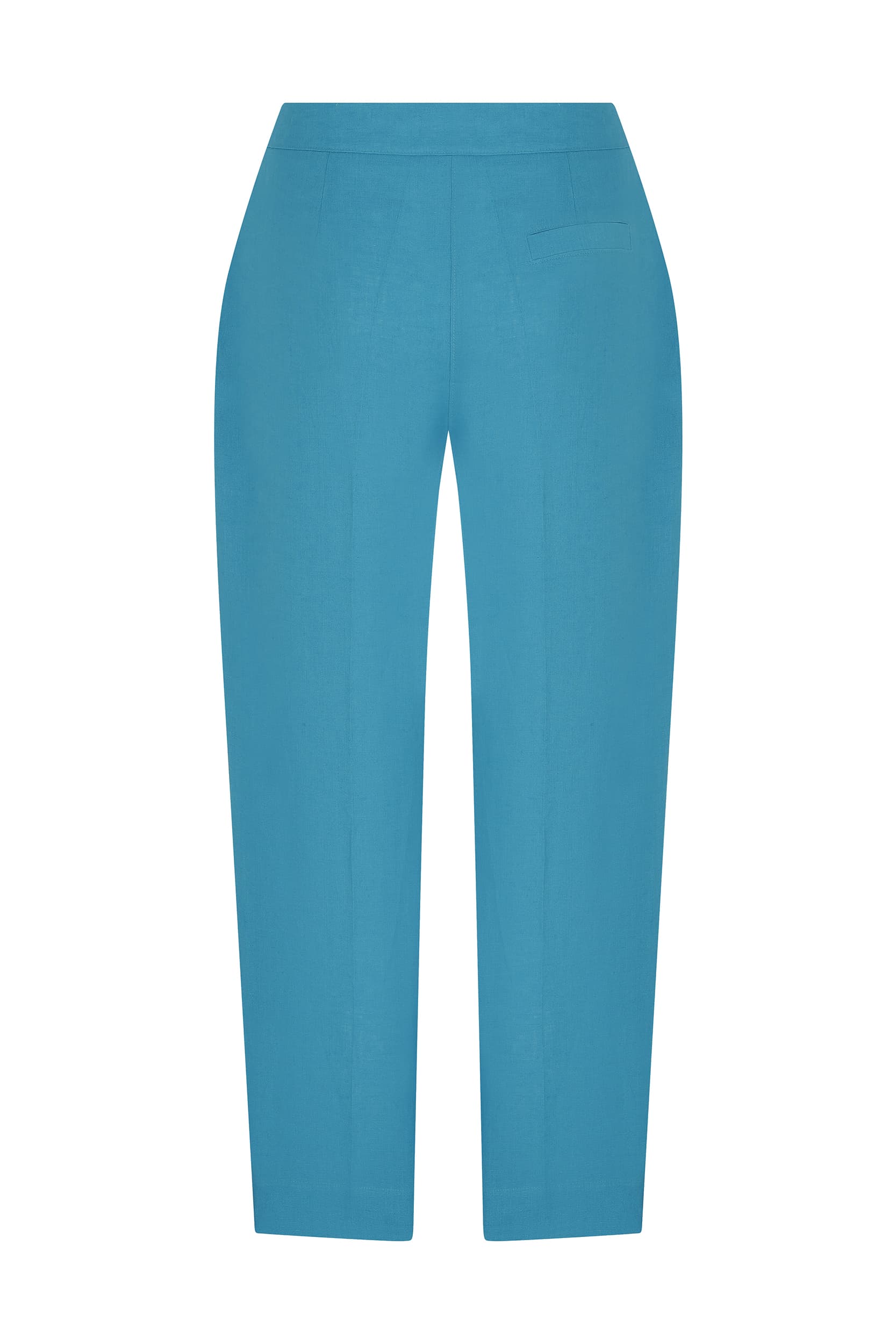 Wide Leg Trousers -- [TURQUOISE]