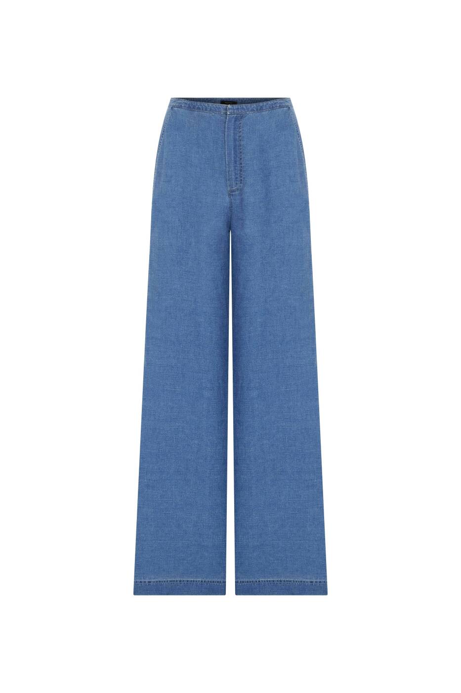 Jeans vibe baggy Trousers --[NAVY]