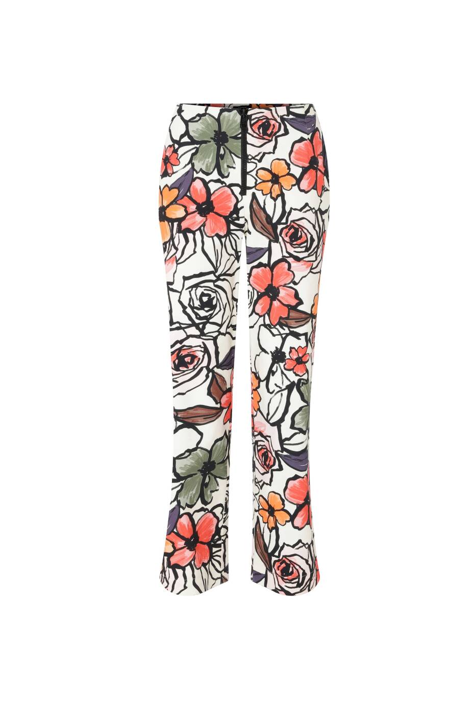 Flower Garden Capri Trousers --[ORIGINAL]