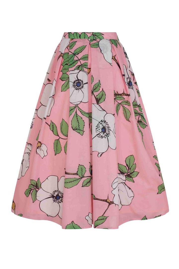 Sakura Floral Midi Skirt --[ORIGINAL]